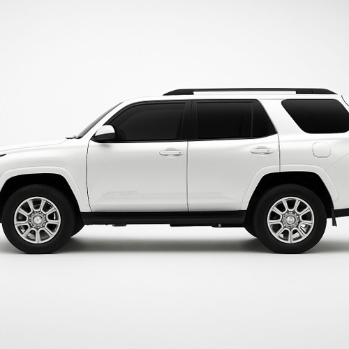 Precut back door tint kit custom cut for your exact vehicle.