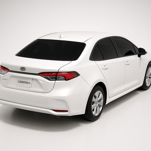 Precut back 2-3 rds tint kit custom cut for your exact vehicle.