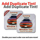 Precut Sunstrip Tint Kit for VW Routan 2008-2013