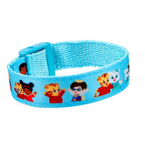 Daniel Tiger Strap for Slide On ID Tags Fits Sizes Five to Seven Inches