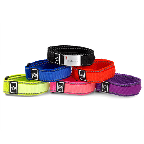 Adult Sports Pack Multi Color Diabetic Bracelets
