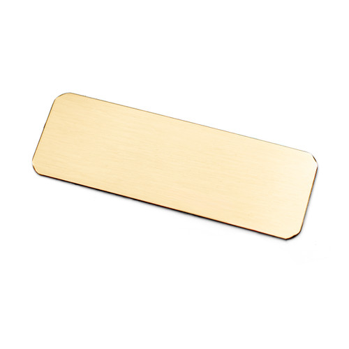 Personalized Rectangle Brass  Plate