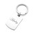 Camden Engraved  Dog Tag Keychain