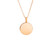 Artisan Rose Gold Locket Necklace