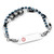 Shimmering Black Grey Pearl Stretch Bracelet