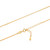 14K Gold Plated Sterling Rolo Neck Chain 1.5mm