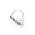 Silver Signet Style Engraved Rings