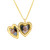 Brave Dove Gold 1st Communion Personalized Locket