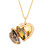 14K Gold Filled 4  Photo Heart Locket