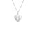 Cross Heart Sterling Silver Personalized Lockets