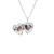 Cross Heart Sterling Silver Personalized Lockets