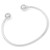 Six Inch Sterling Silver 2mm Bracelet for Beads and Charms