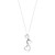 Sterling Silver Triple Heart Necklace