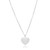 Silver Heart Charm Necklace