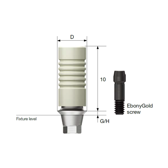 TS GoldCast Abutment