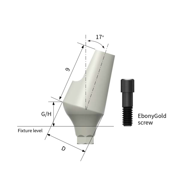 ZioCera Angled Abutment