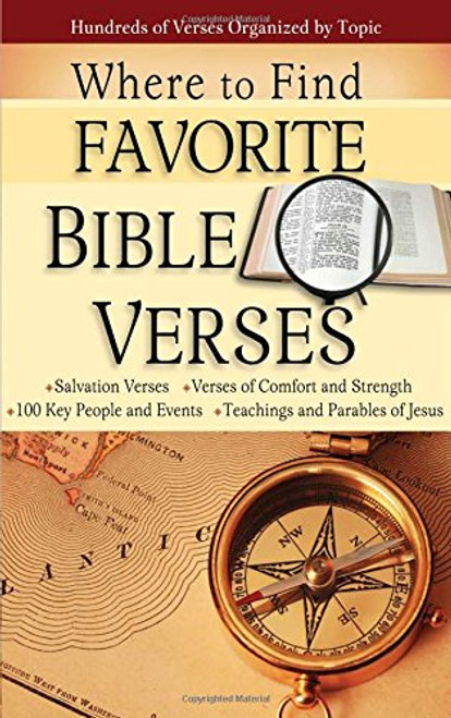 Where to Find Favorite Bible Verses Pamphlet Pamphlet – 21 Feb. 2008 by Rose Publishing