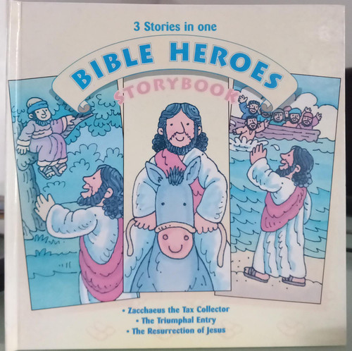 Bible Heroes Story Book 3 Stories in one