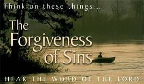 TBS Pack of Tracks - The Forgiveness of Sins 50 Leaflets SL10