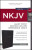 NKJV Comfort Print Reference Bible, Center Column, Giant Print, Leather-Look, Black, Indexed