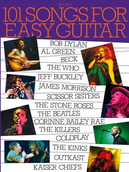 101 Songs for Easy Guitar Volume 6