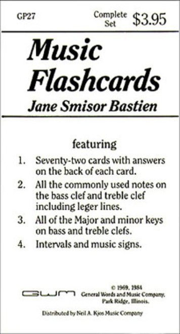 Bastien Flash Cards