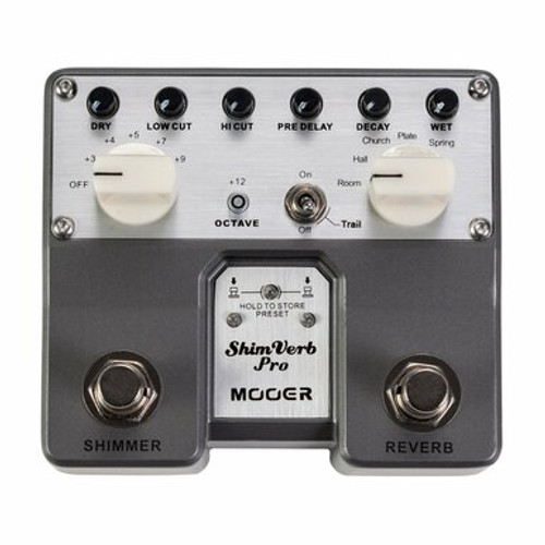 Mooer Shimverb Pro Dual Reverb Effects Pedal