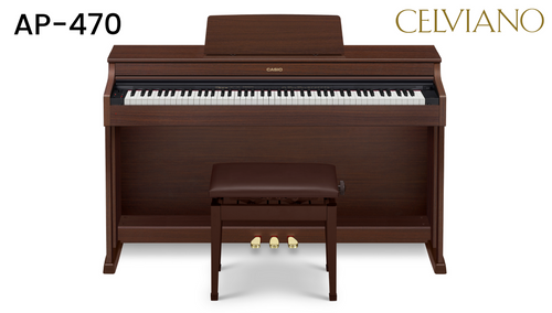 Casio AP470 Celviano Digital Piano Brown