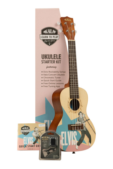 Kala LTP Elvis Rockabilly Concert Uculele Kala LTP Elvis Rockabilly Concert Uculele