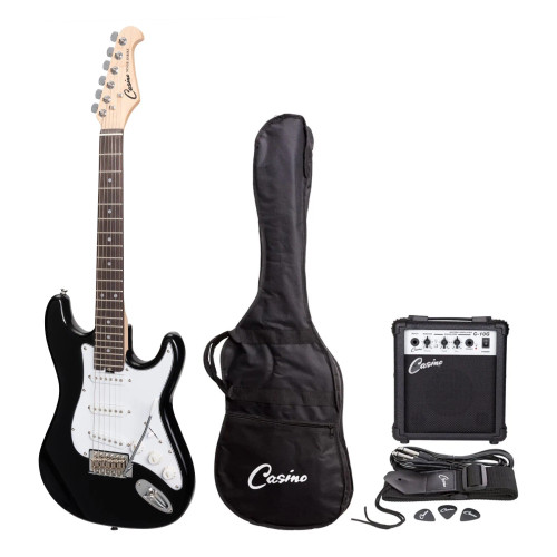 Casino 3/4 Electric Guitar Pack Black