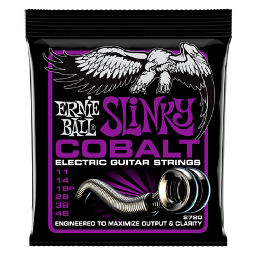Ernie Ball Cobalt Electric Guitar Strings 11-48