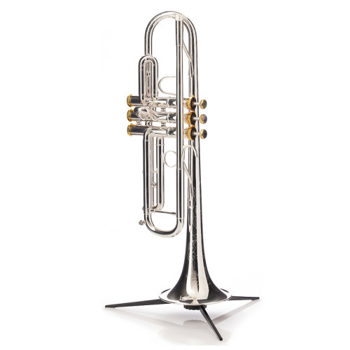 Syrinx STR-303 Advanced Student Trumpet - Silver Plated