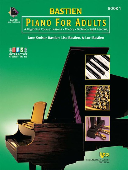 Bastien Piano For Adults Bk1 with Online Media