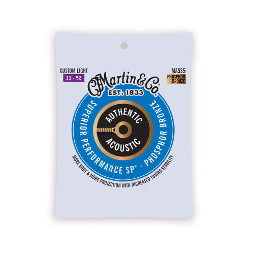 Martin SP Phosphor Acoustic Guitar Strings Custom Light 11/52