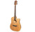 Martinez 31 Series Spalted Maple Acoustic Guitar Cutaway Pickup