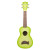 Makala Dolphin Soprano Ukulele Green Burst