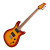 J&D Luthiers JD-DK20-HB PRS Style Electric Guitar Hony Burst