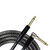 Kirlin Premium Plus Wave Black Instrument Cable RA - Straight 10Ft