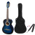 Martinez Slim Jim Classical Guitar Pack 3/4 Blueburst