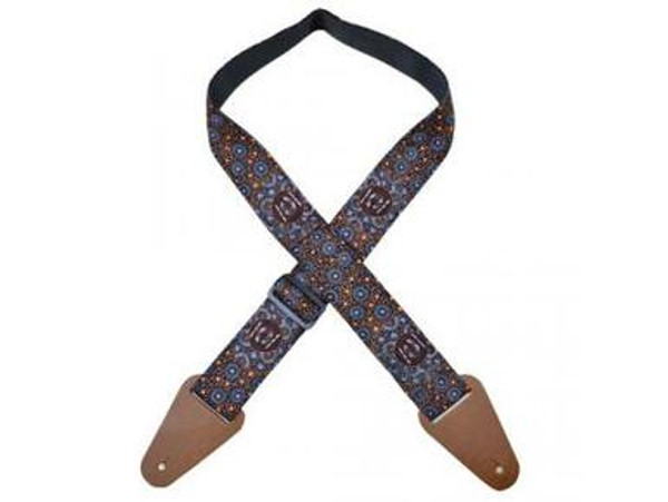 Aboriginal Art Guitar Strap Native Possum