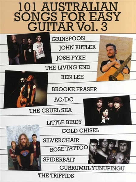 101 Australian Songs for Easy Guitar Volume 3