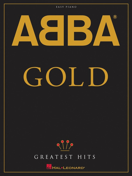 ABBA Gold Greatest Hits Easy Piano