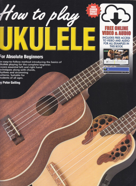 Progressive How To Play Ukulele BK/Online Video/Audio