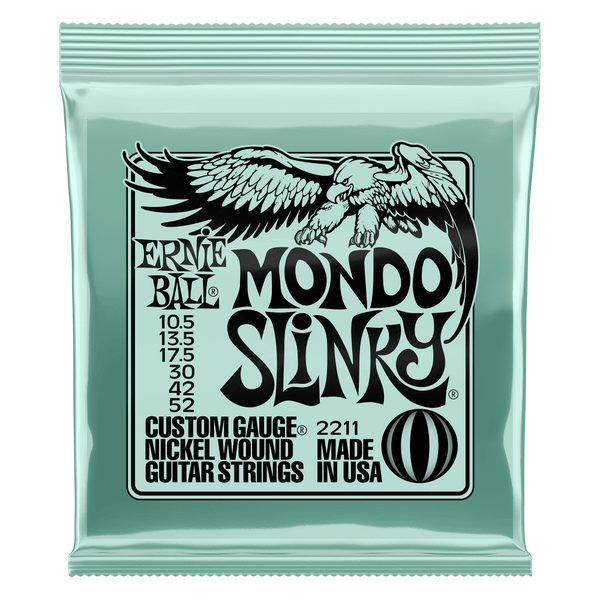 Ernie Ball Electric Guitar Strings Mondo Slinky 10.5-52