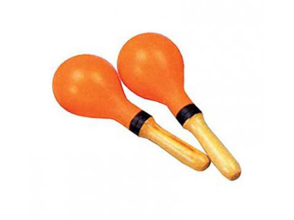 Maracas Plastic Wood Handle