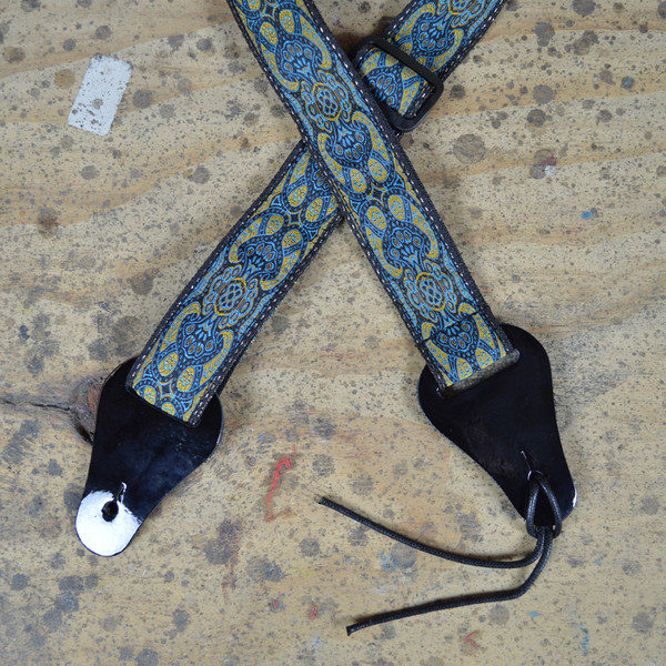 Jacquard Ukulele Strap Blue