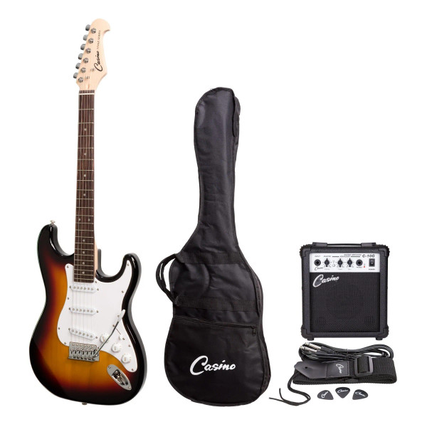 Casino ST Style Electric Guitar & 10w Amp Pack