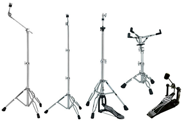 Dixon 9280 Series Medium Weight Double Braced Straight Cymbal Stand
