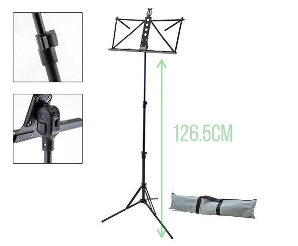 Beam Music Stand with Bag Tall Version