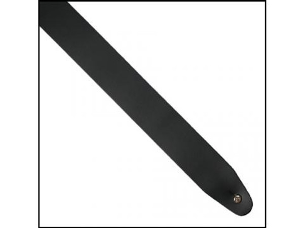 Colonial Leather Basic Extra Long Guitar Strap Black